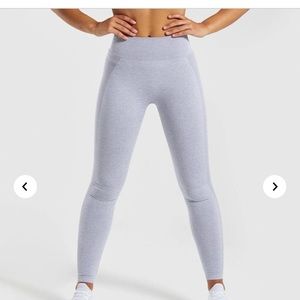 Gymshark Flex High Waisted Leggings - Blue/Grey